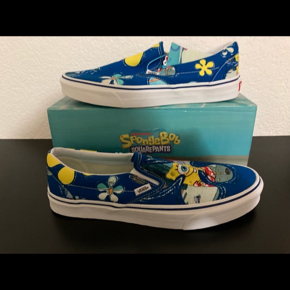 New Host Pick New Mens SpongeBob Vans Collaboration Size 10 11.5 Sneakers Shoes - Picture 8 of 16